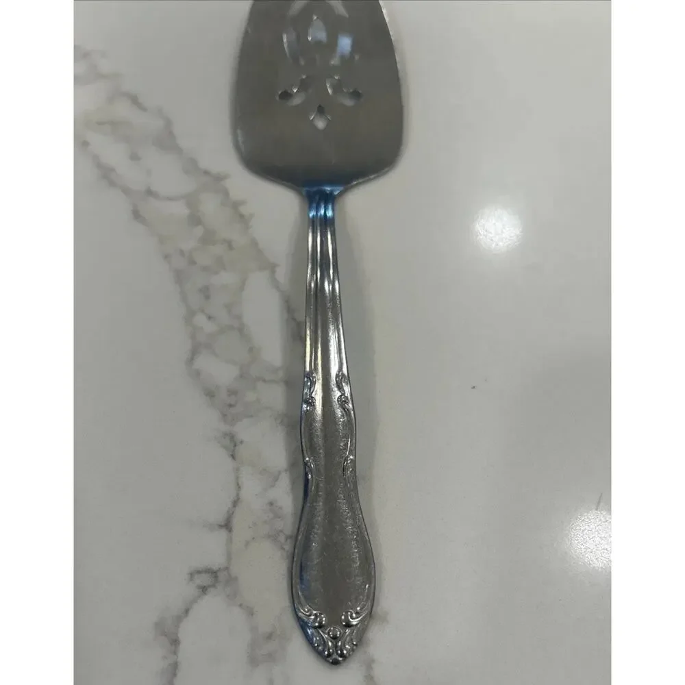 Oneida Homestead Simeon L George H Rogers Co Stainless Steel Pie Server Flatware